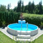 Poolzon Aufstellpool 500x120cm Pool für Garten Outdoor Schwimmbecken Sommer Badespaß Familie Kinder Premium Qualität Gartenpool Sommerurlaub
