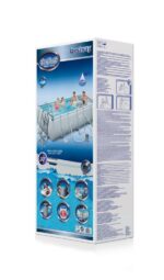 Bestway Aufstellpool 404x201x100cm Filterpumpe Komplettset Pool für Garten Outdoor Schwimmbecken Sommer Badespaß Familie Kinder Gartenpool – Bild 5