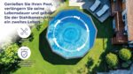 Gre Fidji Aufstellpool Stahl rund 350x120cm | Abnehmbar | Weißes Design | Gartenpool KIT350ECO – Bild 4